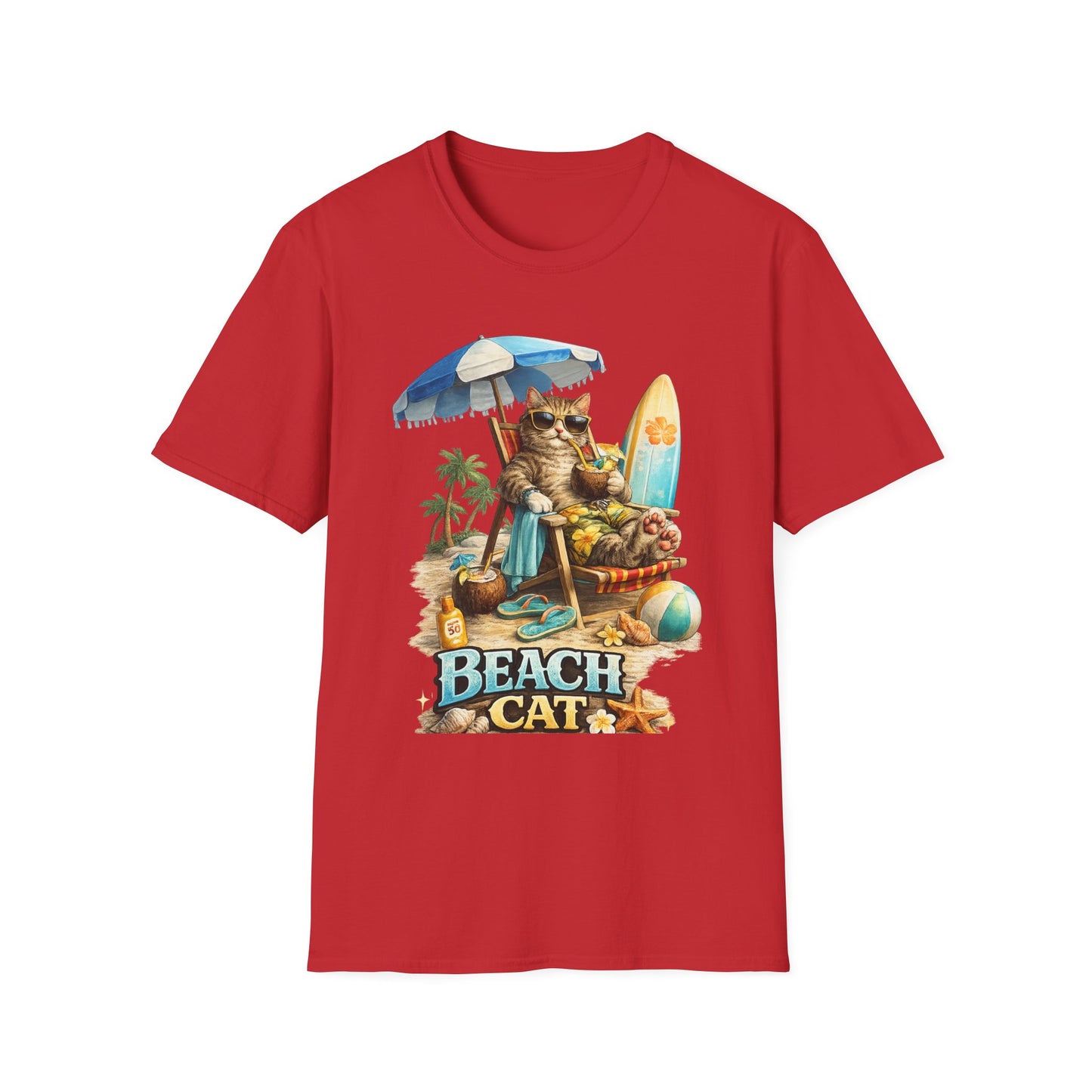 Beach Cat T Tee