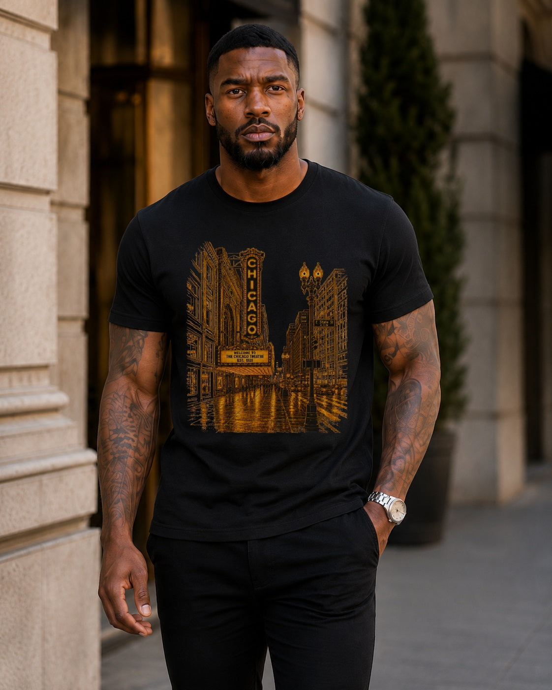State Street Glow Tee