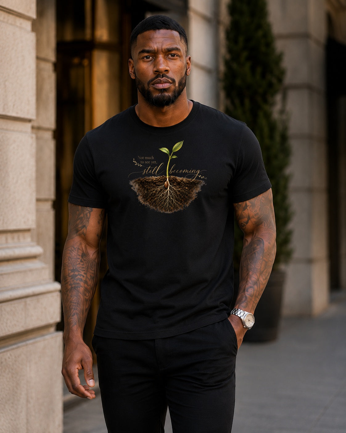 "Not Much To See Yet, Still Becoming" Tee