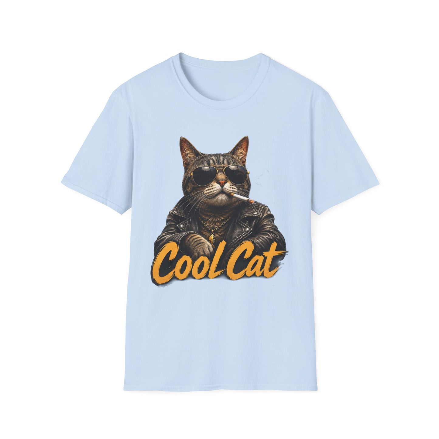 Cool Cat T-Shirt — Retro Sunglasses Cat Graphic Tee