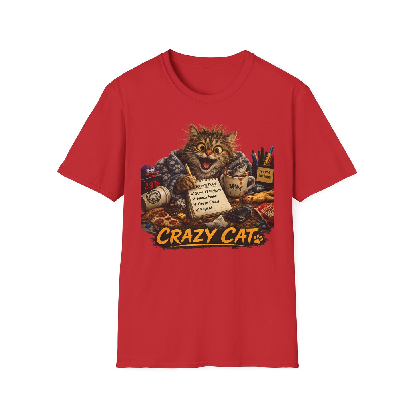 Crazy Cat Tee