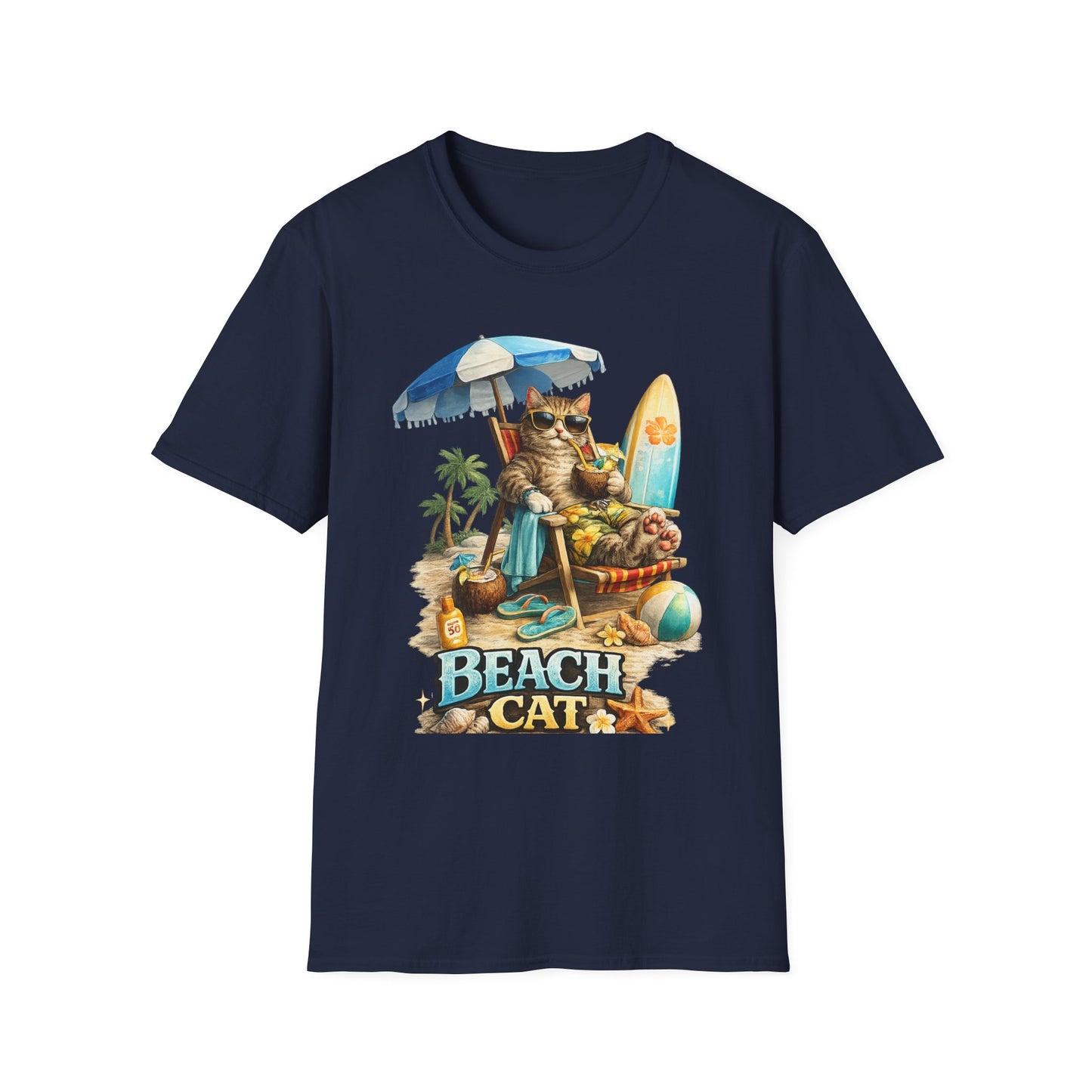 Beach Cat T Tee