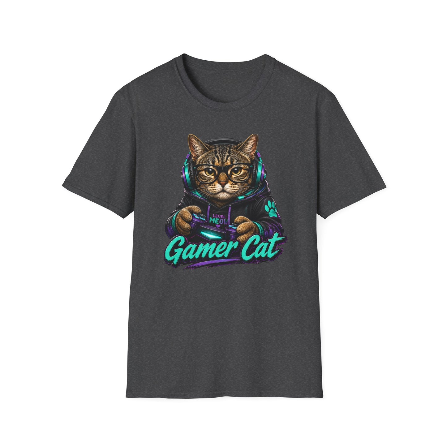 Gamer Cat Tee