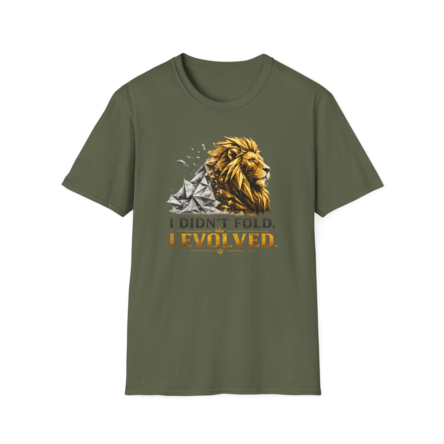 'I Didn't Fold, I Evolved' Graphic Tee