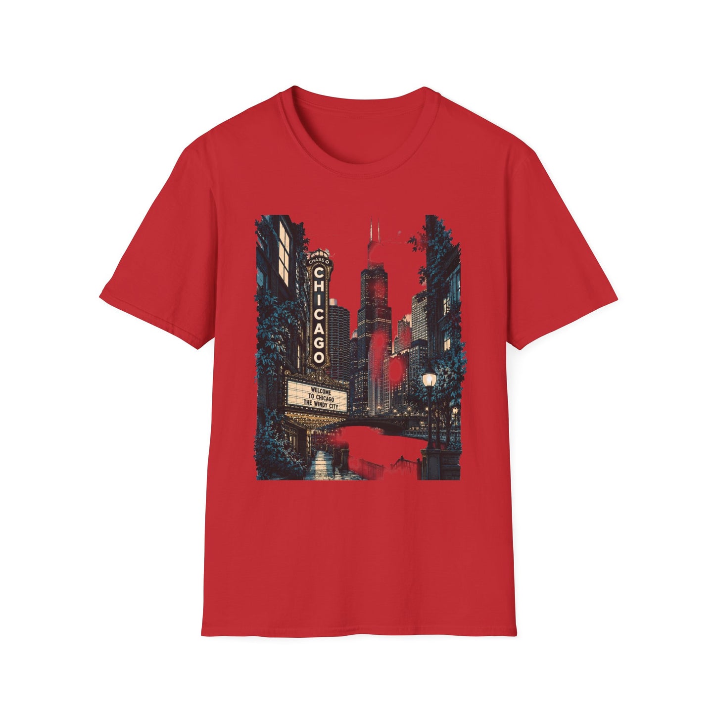 Chicago Nightscape Tee
