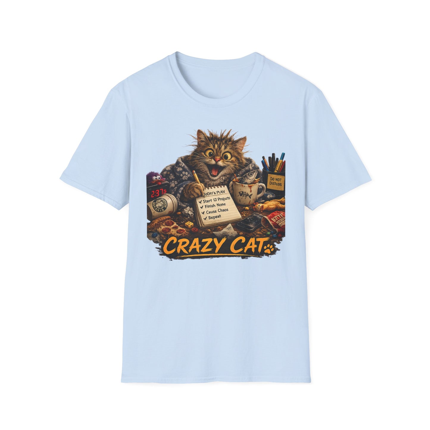Crazy Cat Tee
