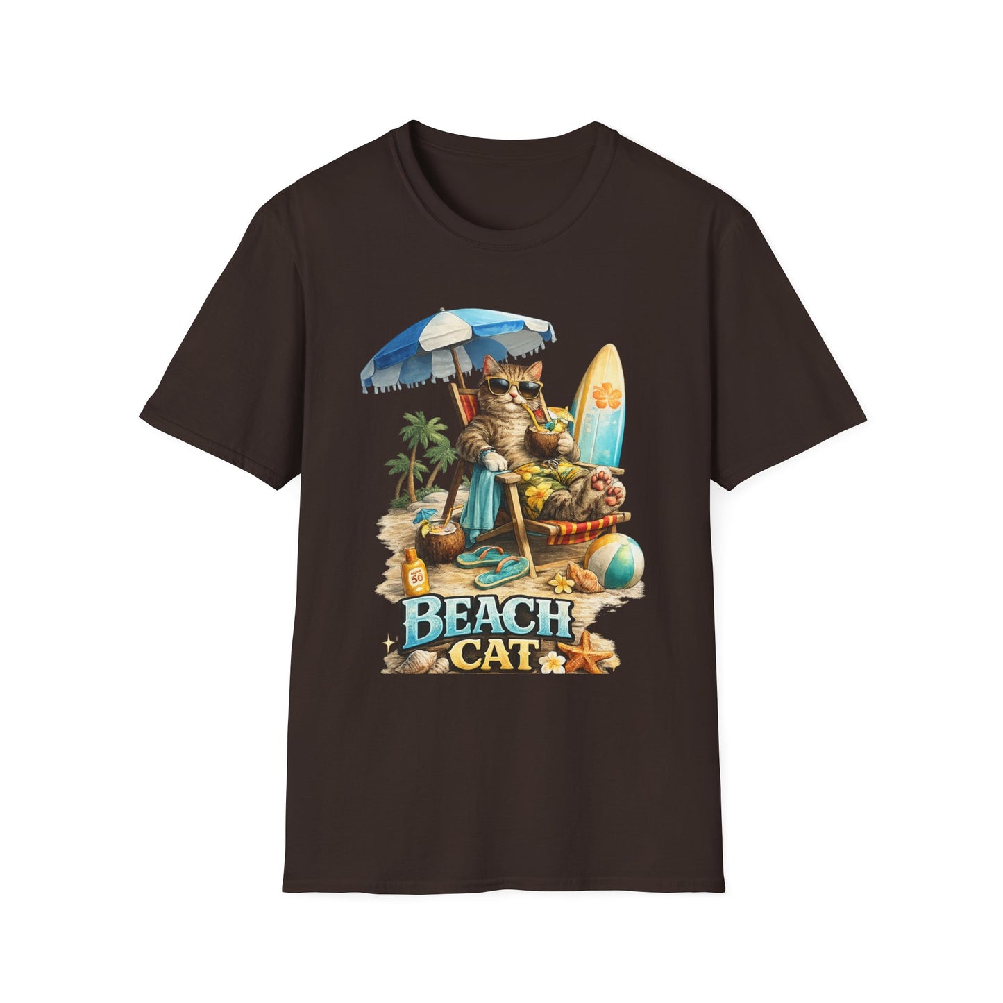 Beach Cat T Tee
