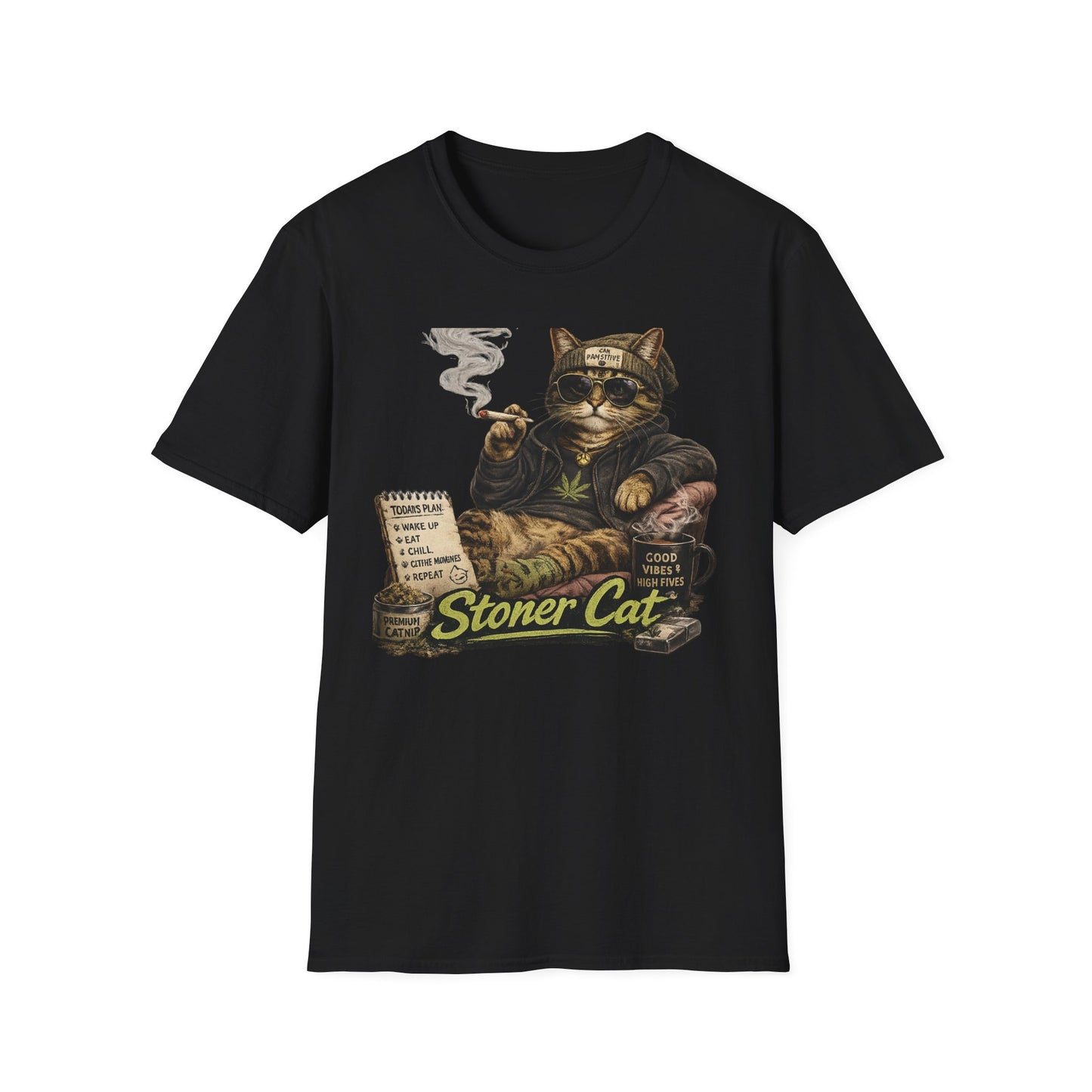 Stoner Cat Tee