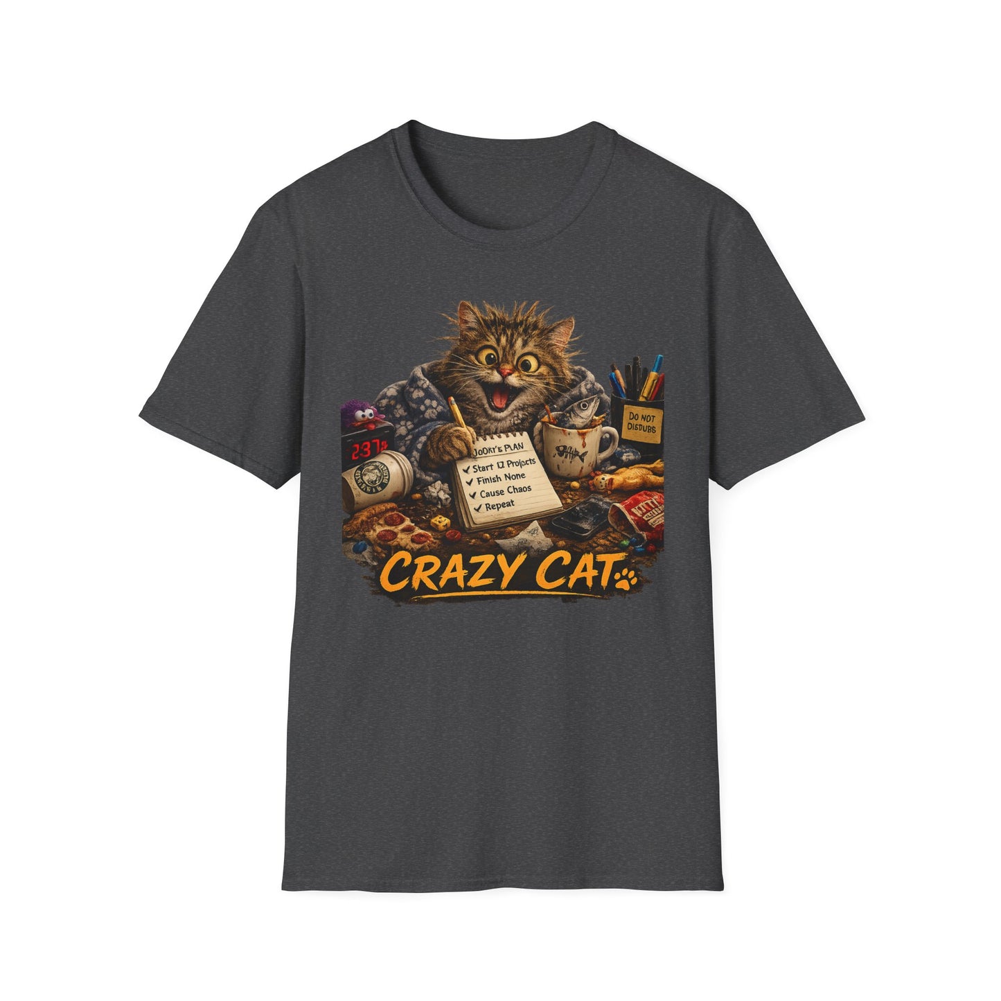 Crazy Cat Tee