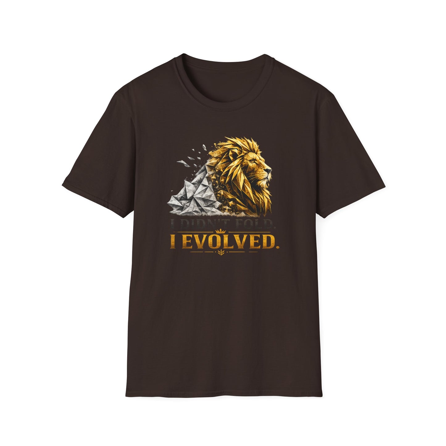 'I Didn't Fold, I Evolved' Graphic Tee