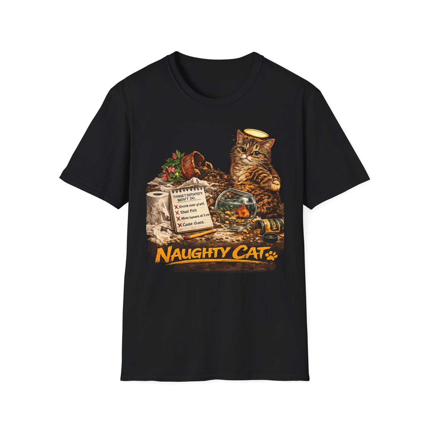Naughty Cat Tee