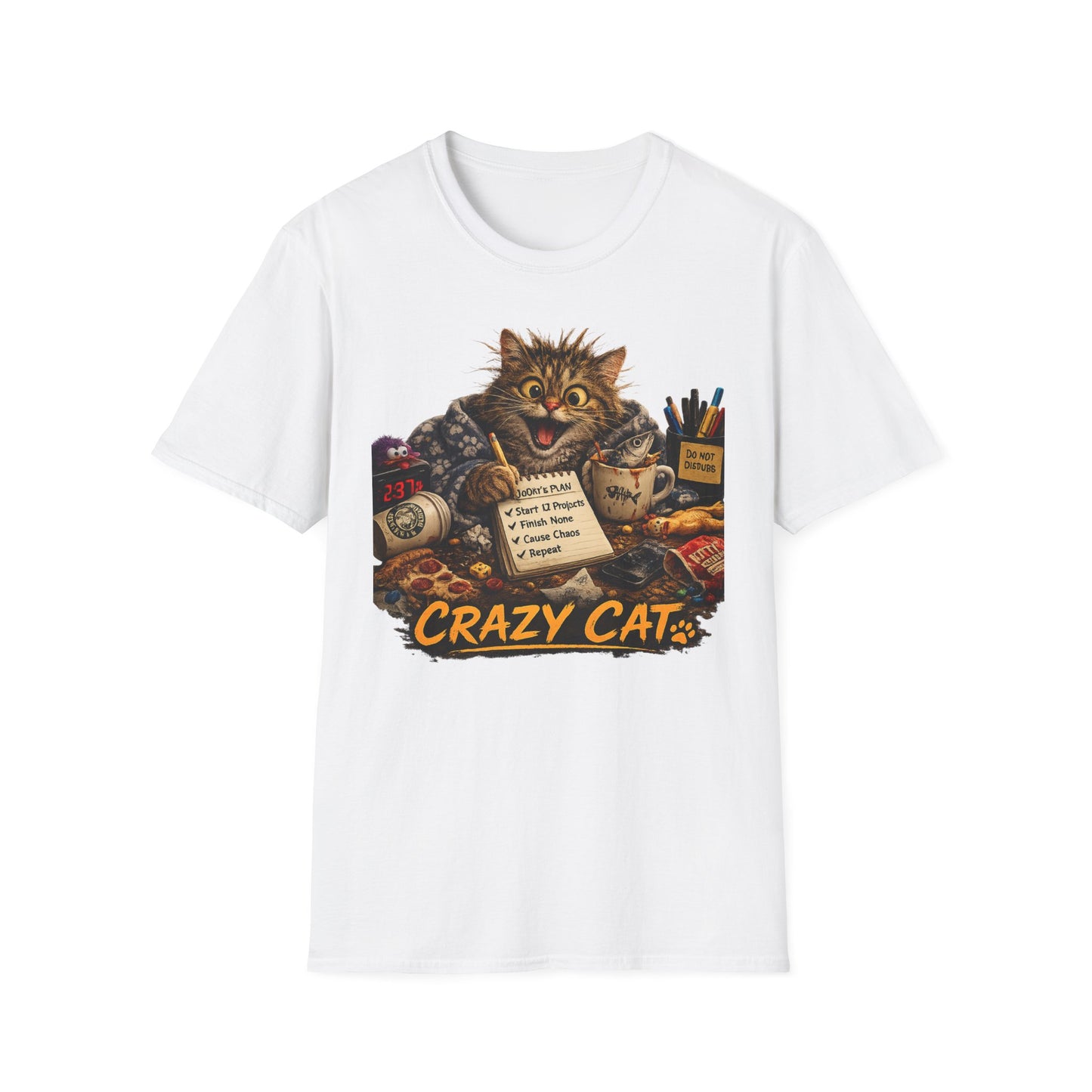 Crazy Cat Tee