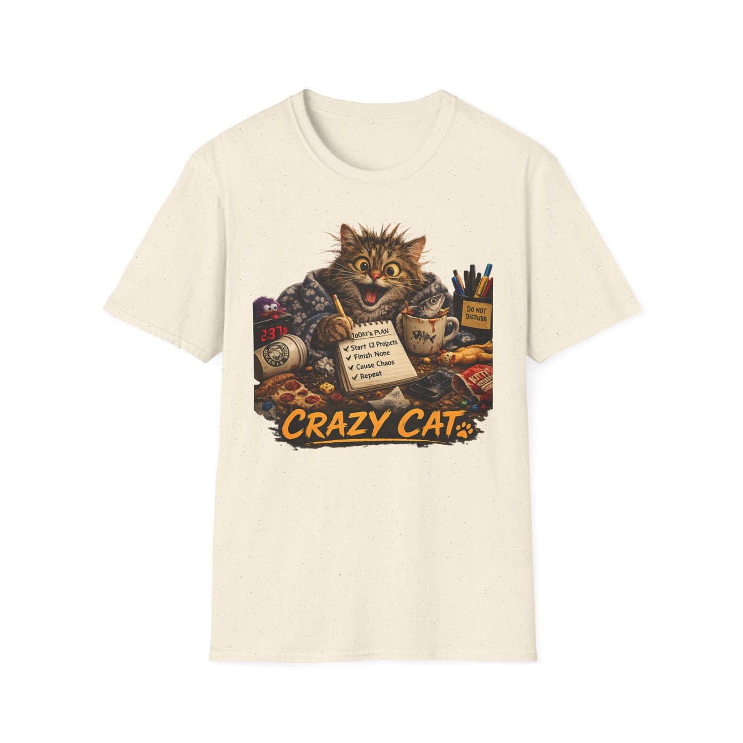 Crazy Cat Tee