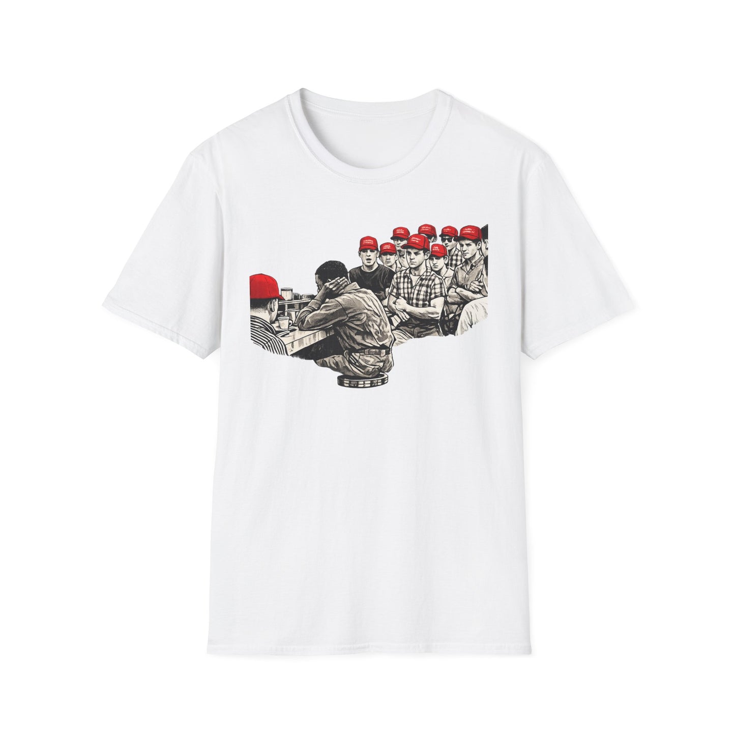 Vintage Diner Scene Hat Tee