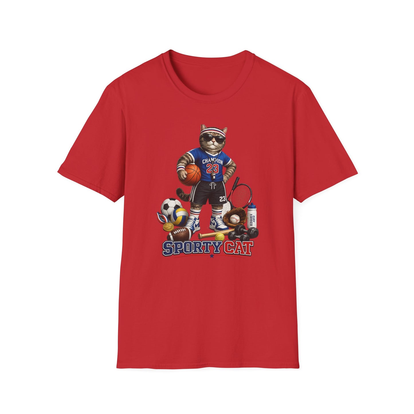 Sporty Cat Tee