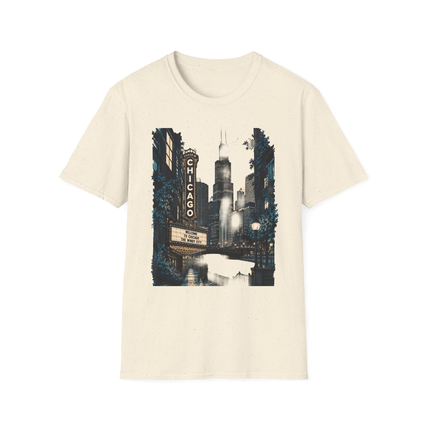Chicago Nightscape Tee