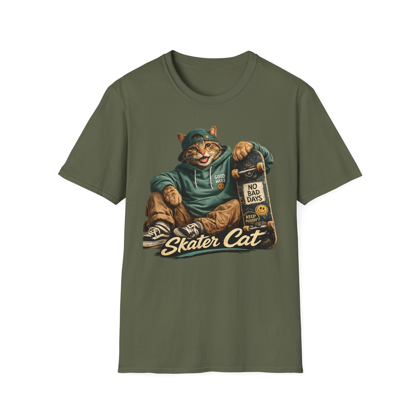 Skater Cat Tee