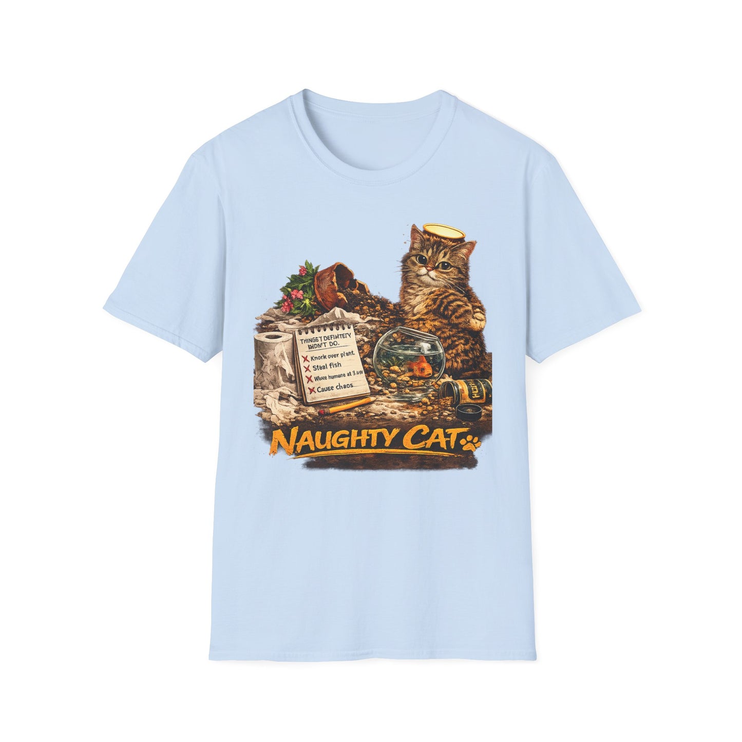 Naughty Cat Tee