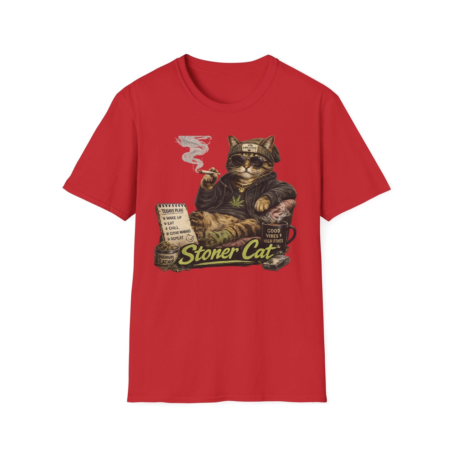 Stoner Cat Tee