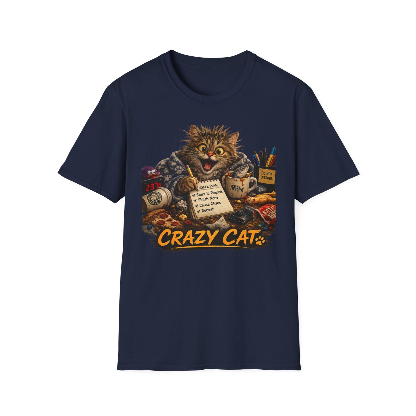 Crazy Cat Tee