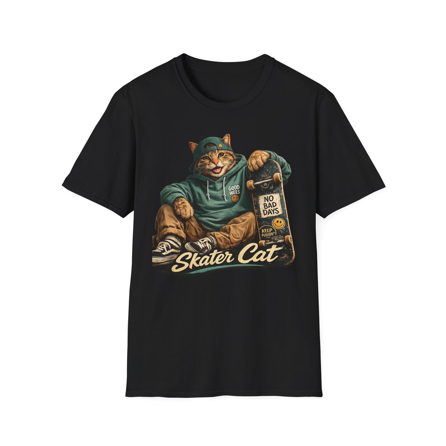 Skater Cat Tee