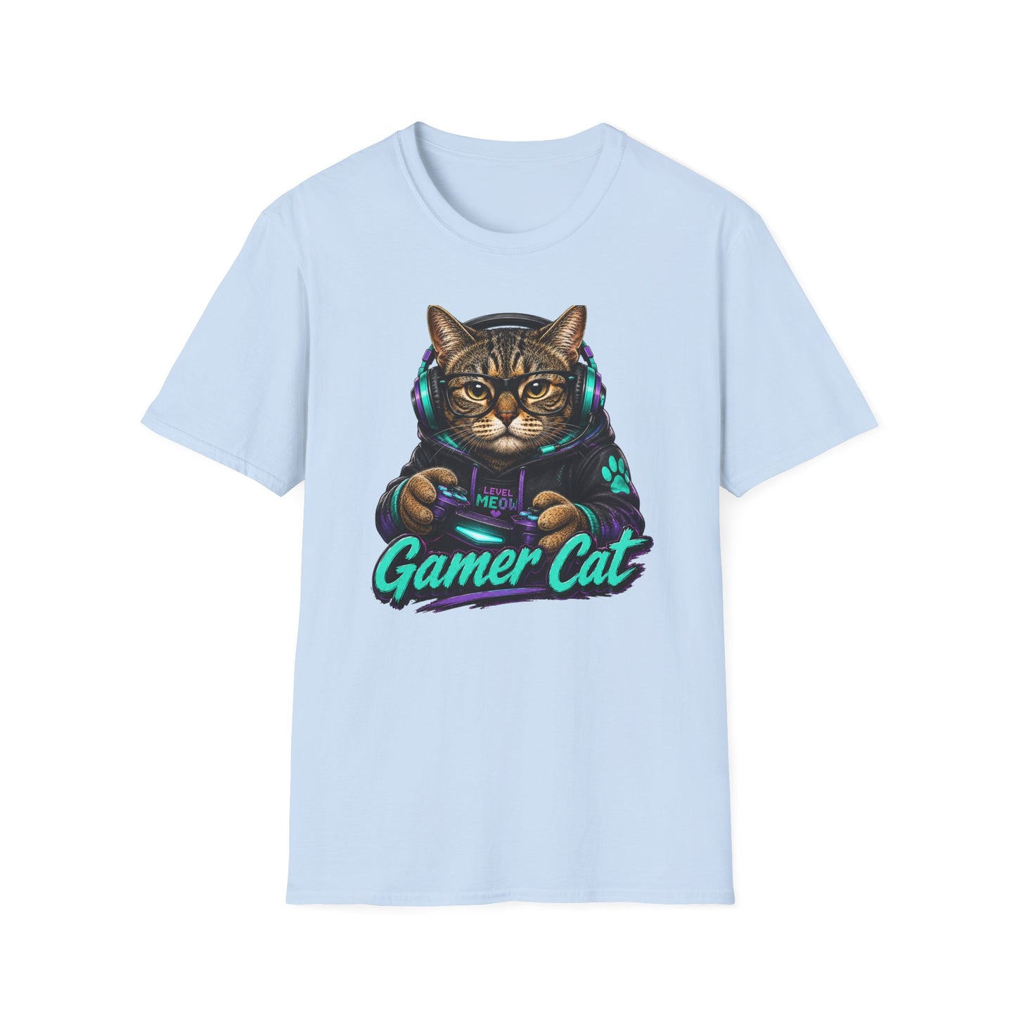 Gamer Cat Tee