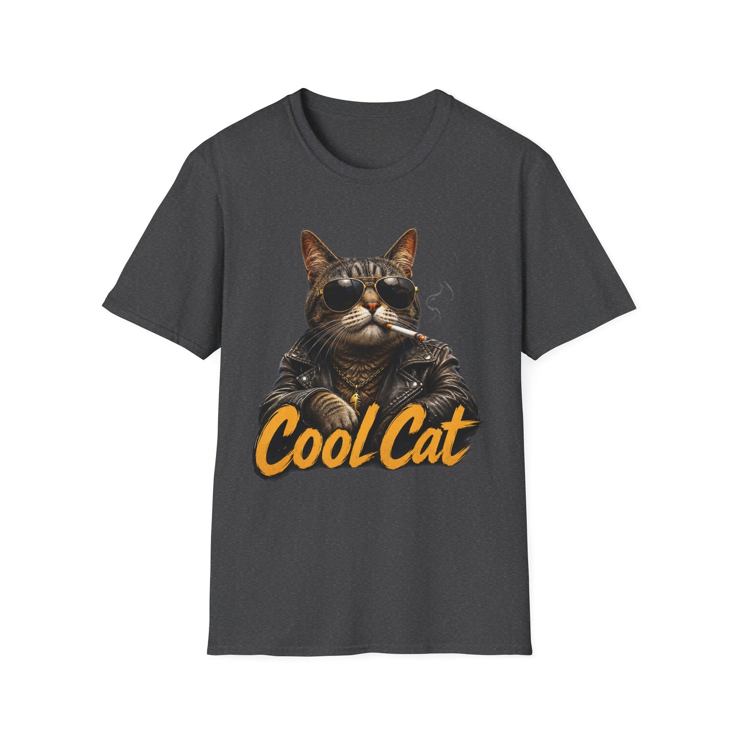 Cool Cat T-Shirt — Retro Sunglasses Cat Graphic Tee