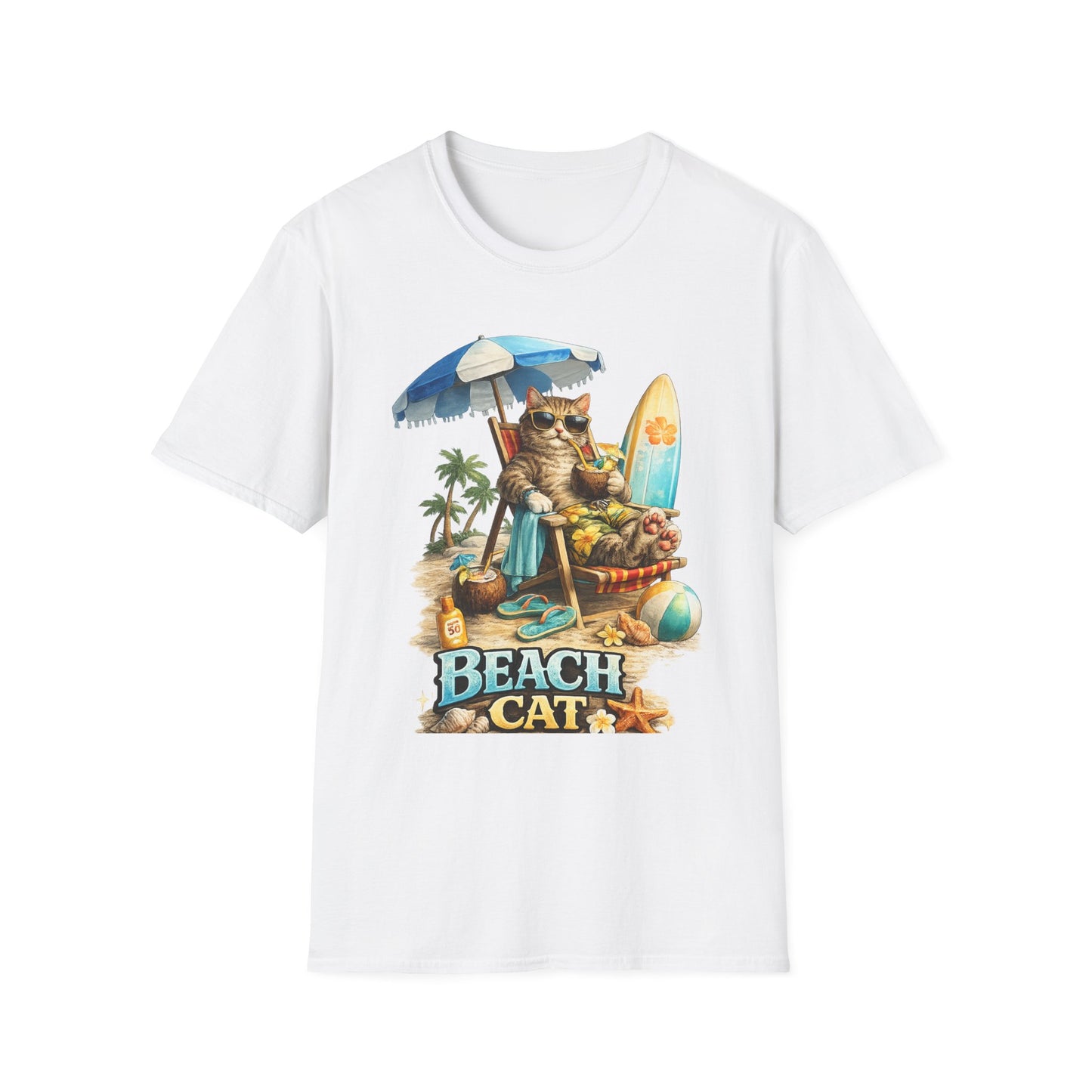 Beach Cat T Tee