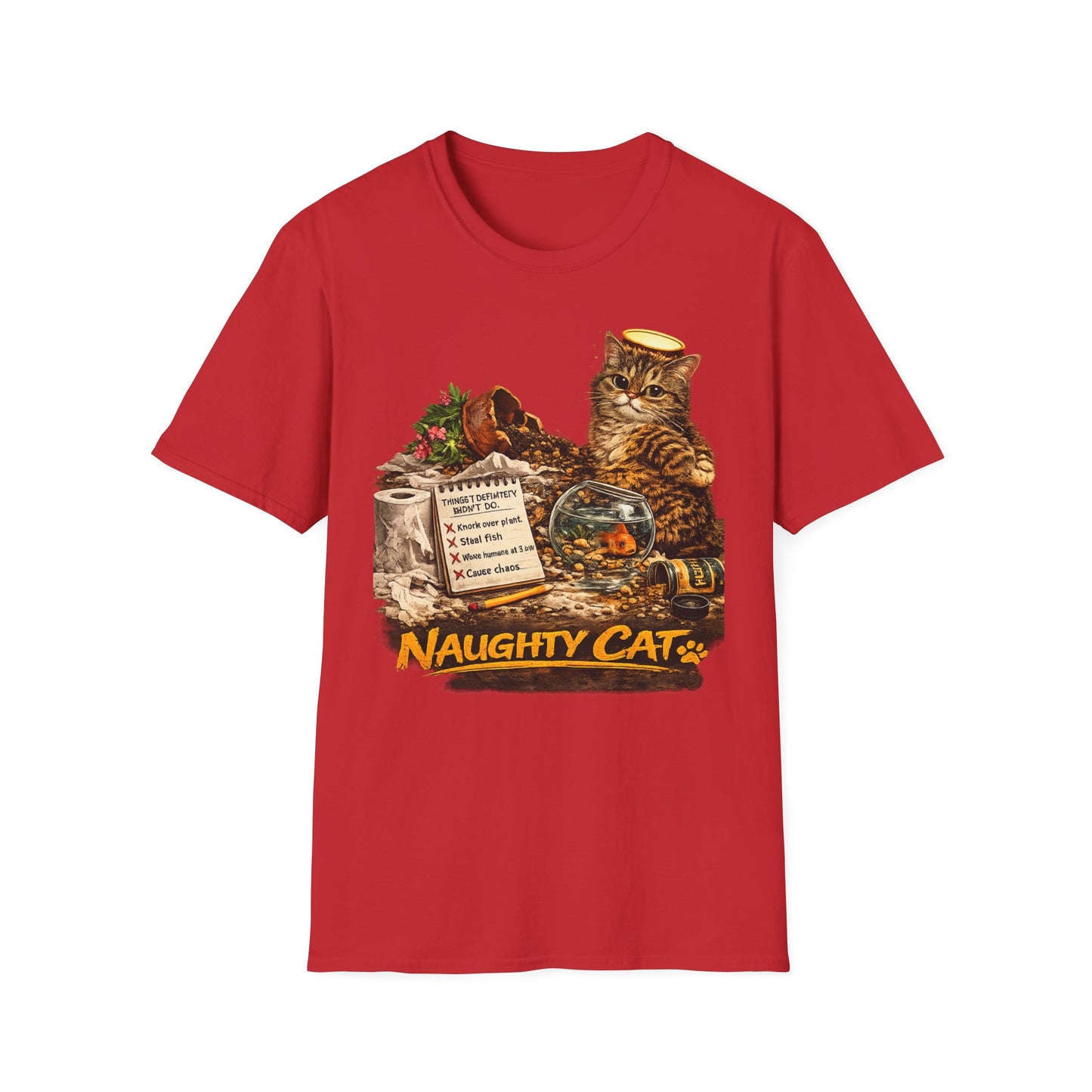 Naughty Cat Tee
