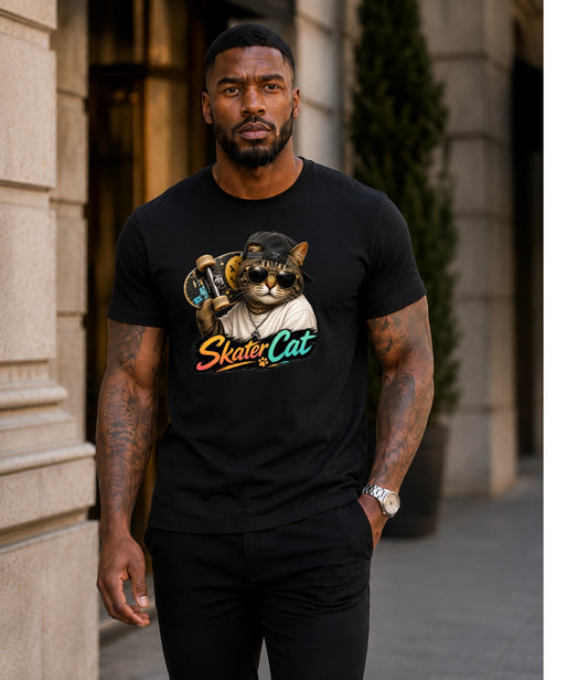 Skater Cat Tee