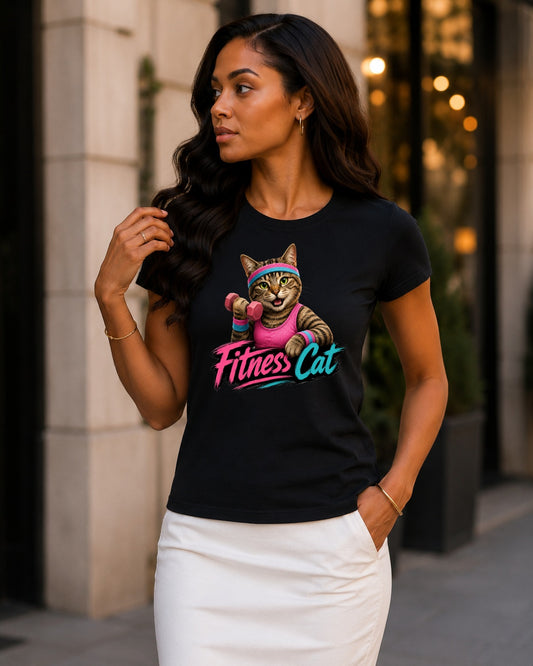Fitness Cat Tee