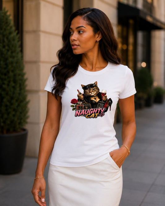 Naughty Cat Tee