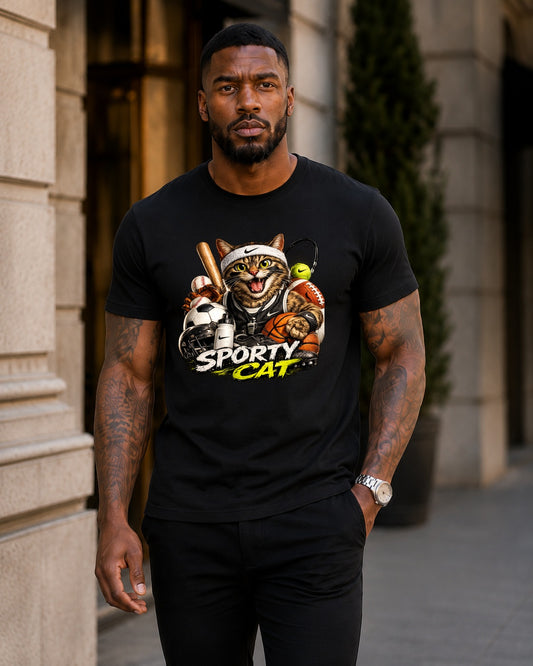 Sporty Cat Tee