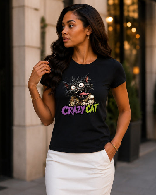 Crazy Cat Tee