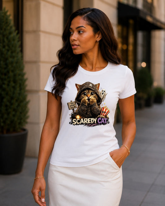 Scaredy Cat Tee