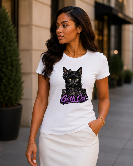 Goth Cat Tee