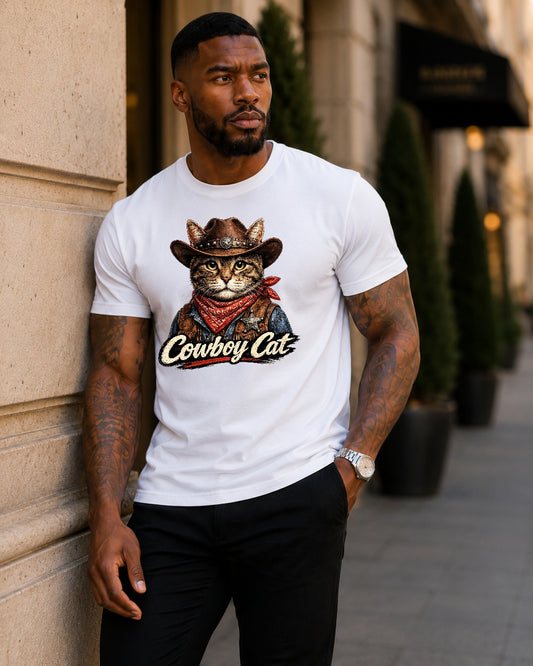 Cowboy Cat Tee