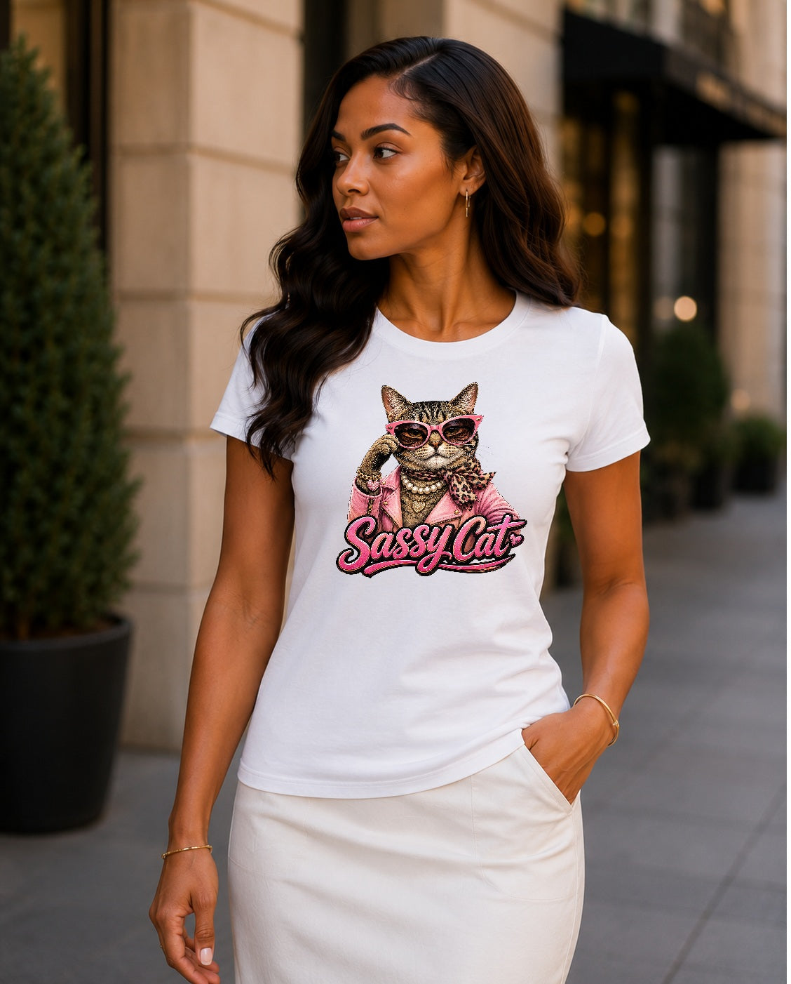 Sassy Cat Tee