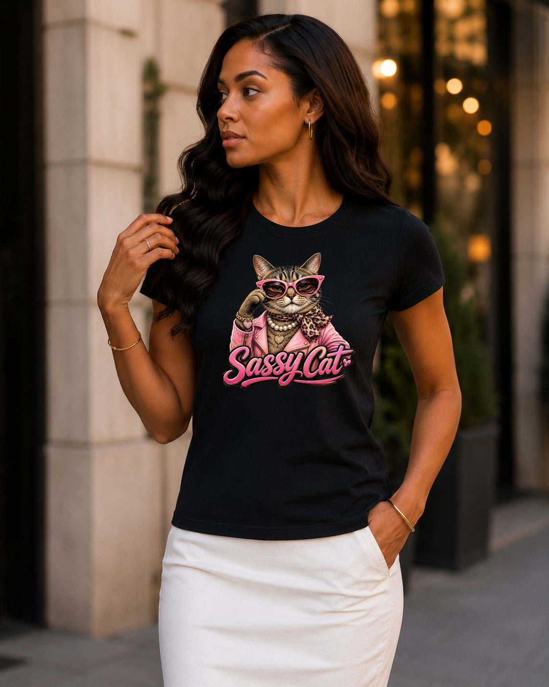 Sassy Cat Tee