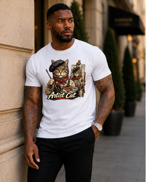 Artist Cat Tee