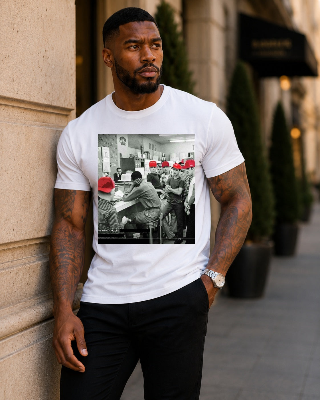 Red Hat Diner Tee