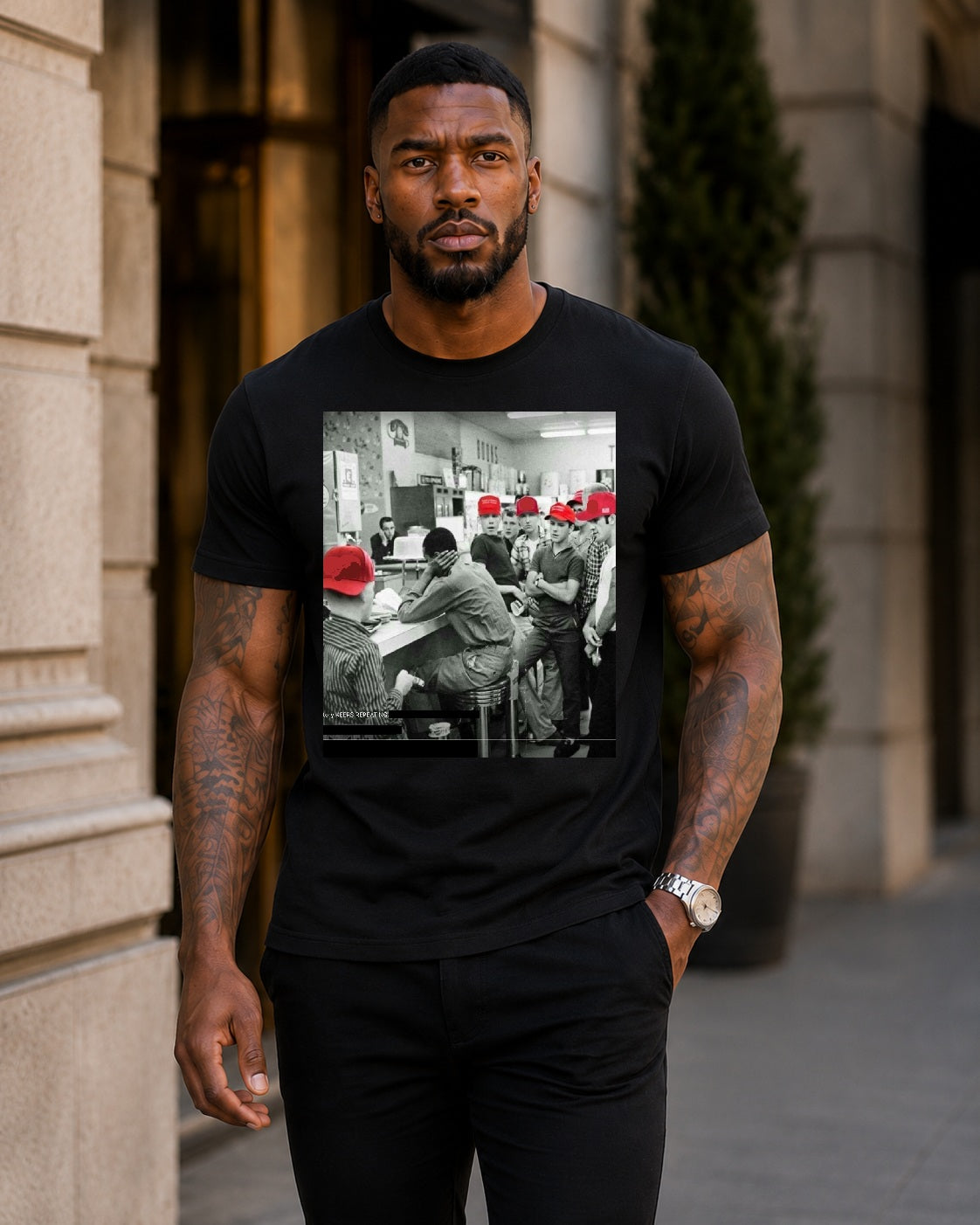 Red Hat Diner Tee