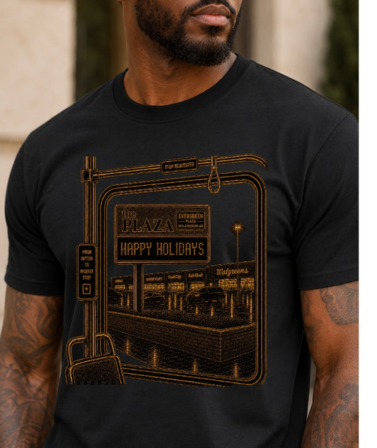 Shopping at Evergreen Tee