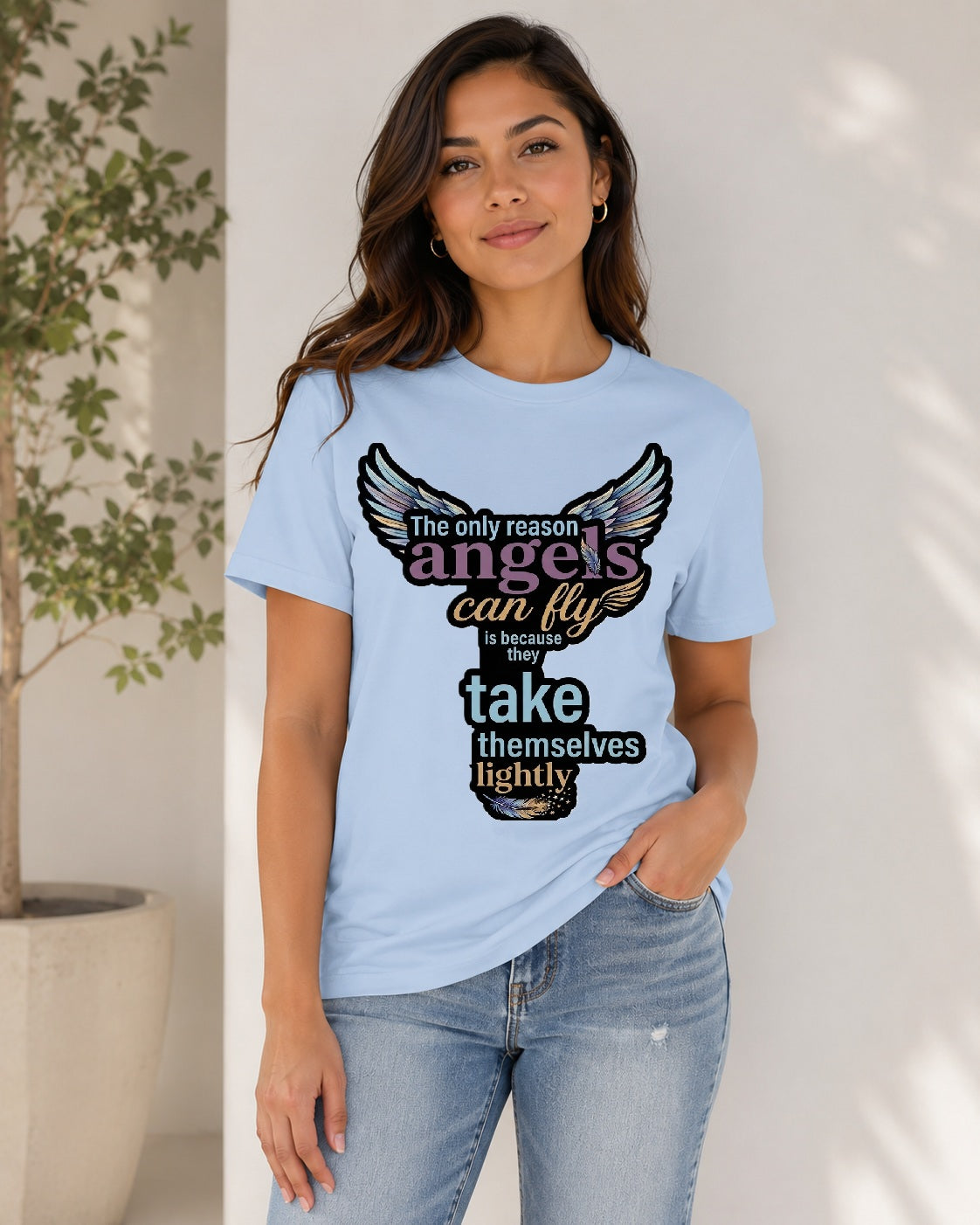 Angels Can Fly Tee
