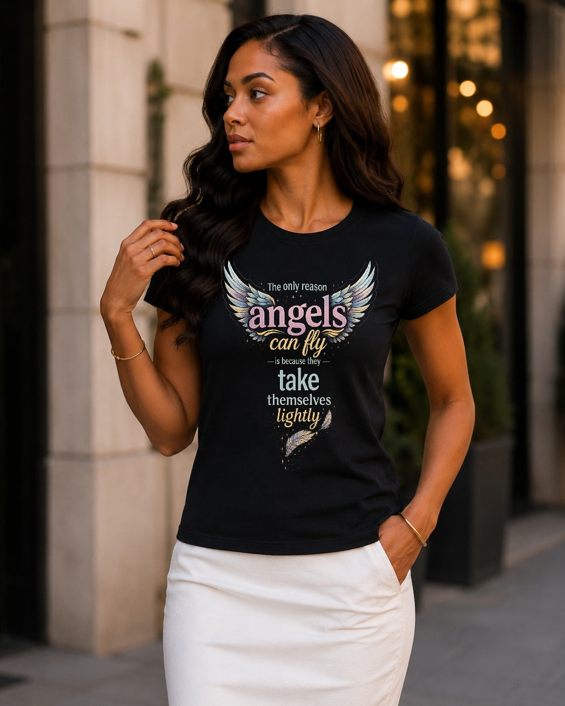 Angels Can Fly Tee