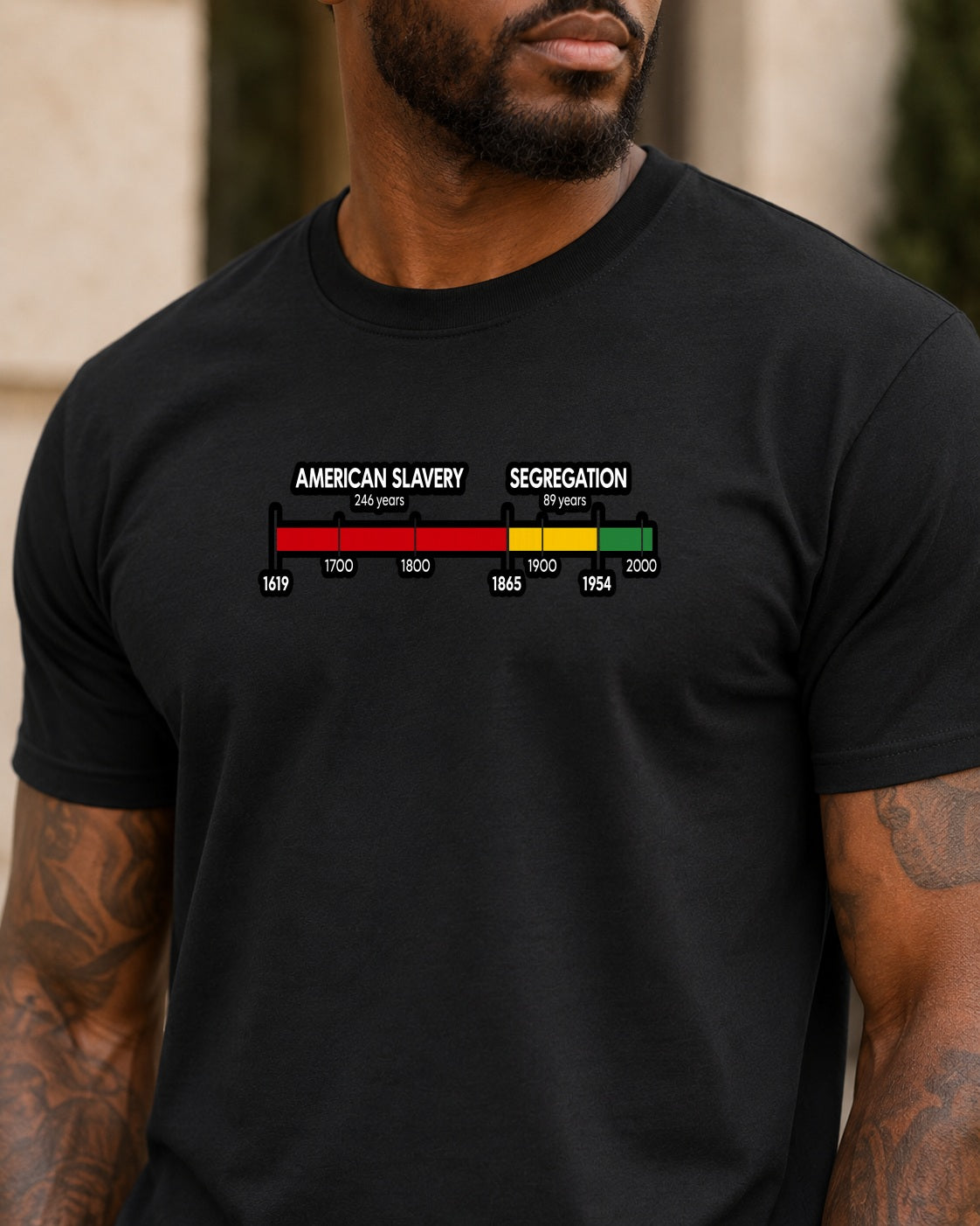 American Slavery Segregation Tee