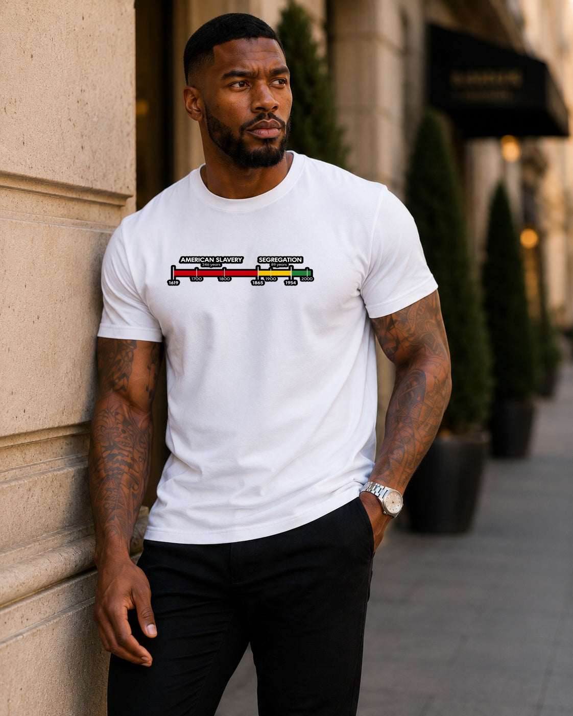 American Slavery Segregation Tee