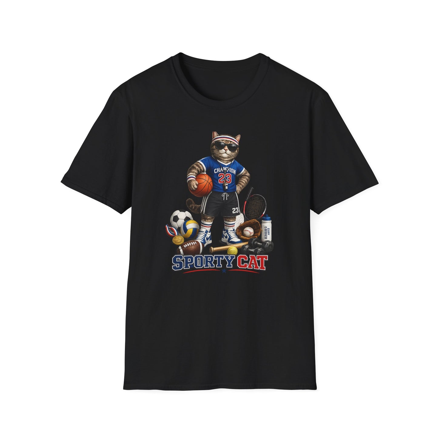Sporty Cat Tee