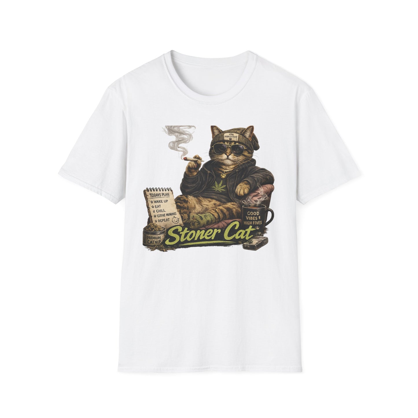 Stoner Cat Tee