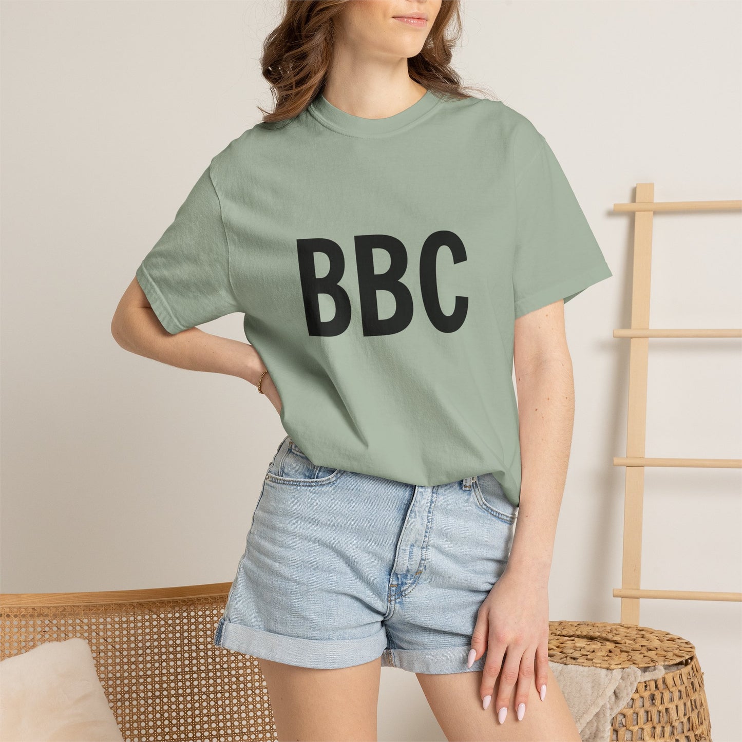 BBC Graphic T-Shirt — Classic Logo Front, "British Broadcasting Corp." Back